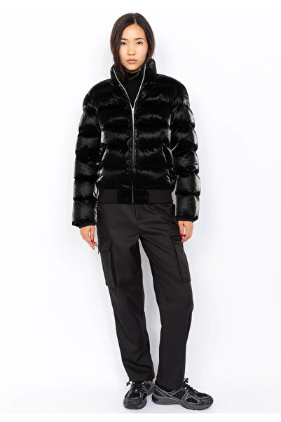 Schott NYC Women's black winter jacket Clarew Schott