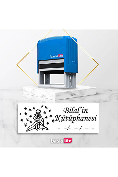 Baskı Life Pro Otomatik Kaşe Kitap Mührü Kitap Kaşesi 607