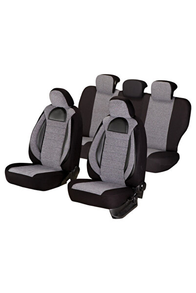 SMARTIC Smartic® car seat covers, Racing, 11 pieces, airbag compatible, folda...