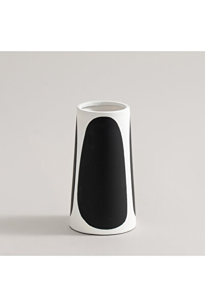 homez black memphis ceramic vase 10.8*8.7*20.2cm