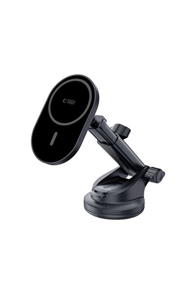 Tech-Protect Suport auto MagSafe MM15W-V6 și încărcător wireless de 15 W, negru