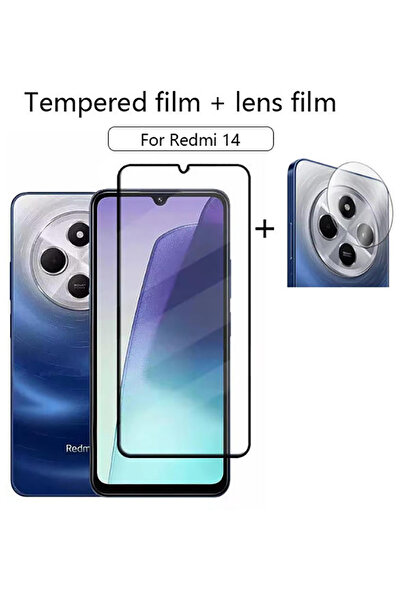 Generic 2 in 1 For Redmi 14C Screen & Camera Protection - High transparency f...