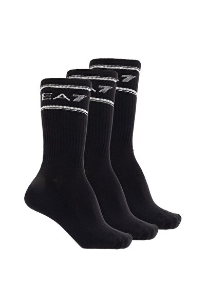 Emporio Armani Unisex EA7 socks SOCKS TRAIN NEW 3PACK - 7X000381AF18572MC419