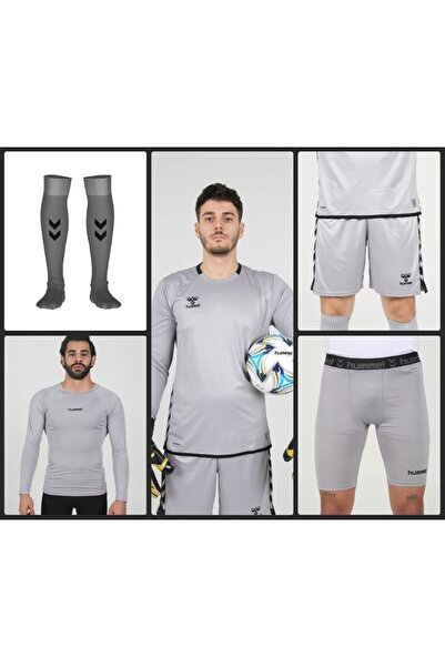hummel ROYAL 5 Lİ TAKIM KALECİ FORMASI FORMA+ŞORT+İÇLİK+TAYT+ÇORAP