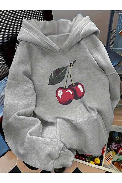 Deocept سويت شيرت للجنسين مطبوع بغطاء رأس بجيب كنغر مريح وقصة قصة فضفاضة قطع