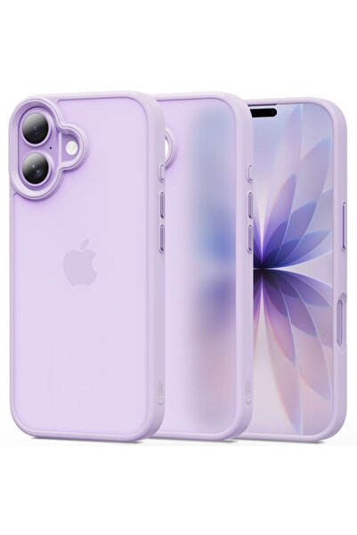 Tech-Protect MagMat Case for iPhone 17, Matte Purple, Elegant Design