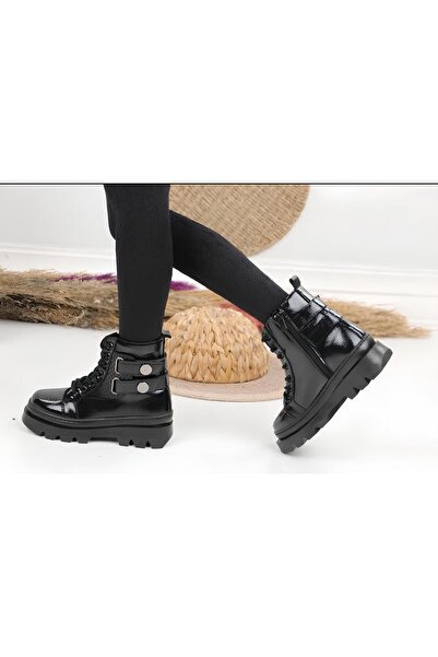 BORNAY Cizme negre pentru fete, rezistente la frig, la apă și la intemperii, ...