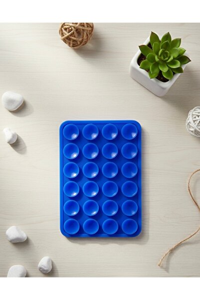 Hiis Store Çift Taraflı Vakumlu Silikon Telefon Tutucu Sabitleyici Vantuzlu Y...