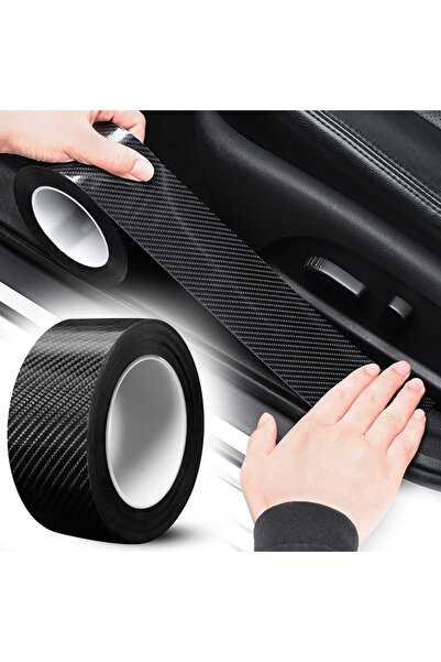 Zenorius Bandă Protecție Auto Carbon 3D – Anti-Zgârieturi pentru Uși, Bare și...