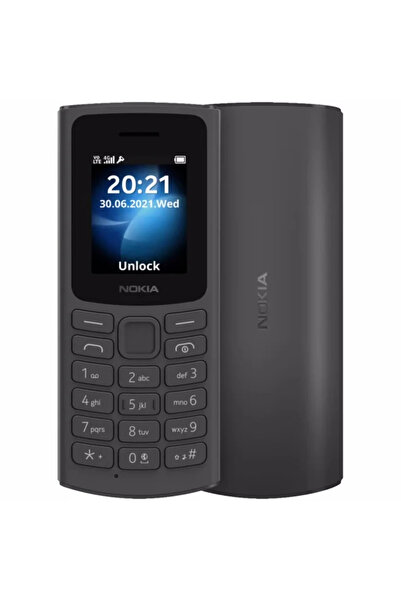 Nokia Telefon mobil 105, Dual SIM, 4G, Negru