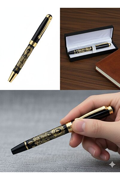 XTRIKE ME Ottoman Coat of Arms Ballpoint Pen Gold