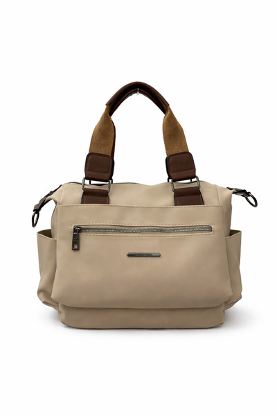 Sanmorris Geantă de umăr cu curea încrucișată, cu mai multe compartimente, di...