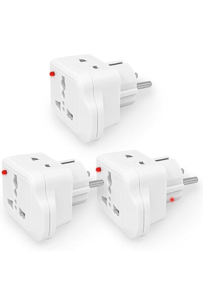 Generic Travel Adapter for Saudi Arabia/US/UK/Japan/China/Australia Plug (Pac...