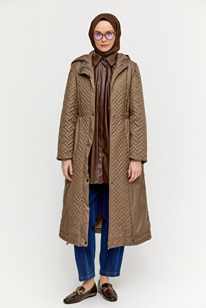 Setrms Kapüşonlu Kapitone Kaban