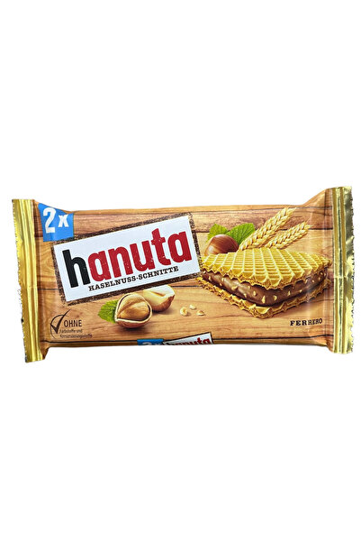 Ferrero - Nutella HANUTA HASELNUSS-SCHNITTE 2'Lİ 44 GR*5'Lİ