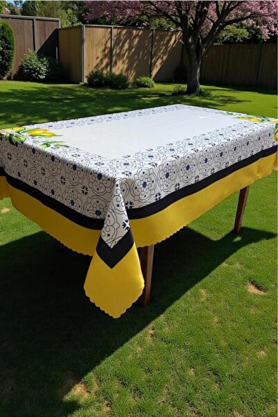 Çeyiz Diyarı مفرش طاولة أزورا بدون خياطة 150×300 سم