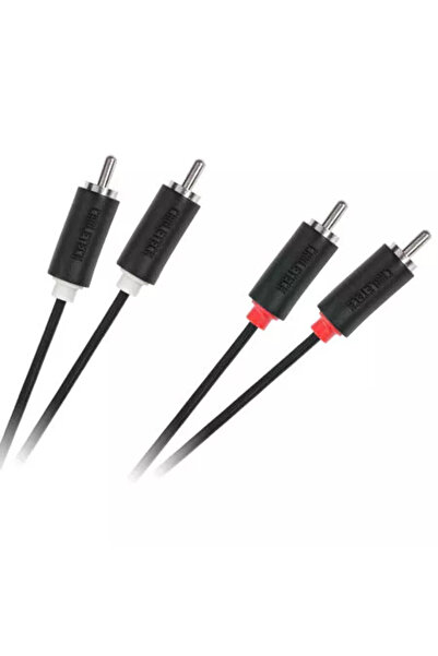 OEM Кабел 2x RCA 1м Cabletech KPO3954-1