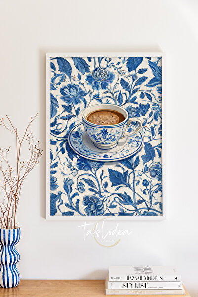 tablodea Poster înrămat cu ceașcă de cafea Pinterest, tablou TD Coffee Time, ...