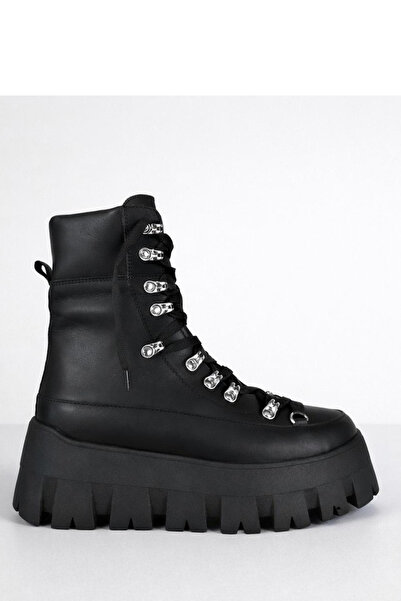 GARKONY Women's Boots Natural Leather Black Mohito