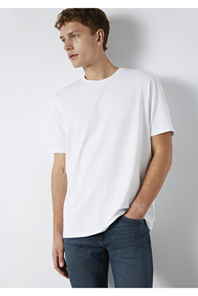Mavi White Basic T-Shirt Loose Fit / Relaxed Fit 0613199-620