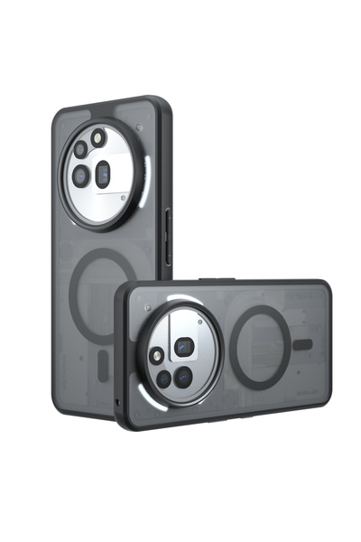 Techsuit Husa Nothing Phone (3a) Pro PureFrost MagSafe, negru frost