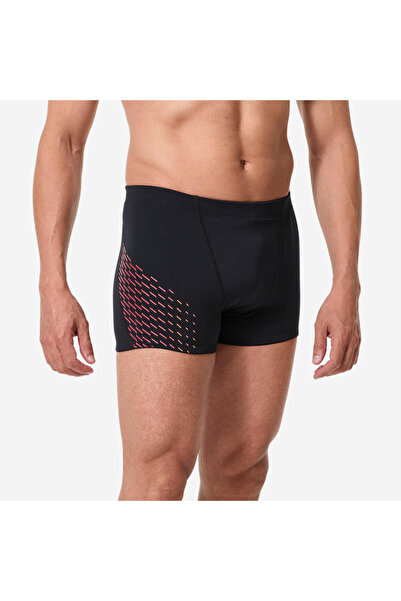 Decathlon Erkek Boxer Mayo - Siyah/Kırmızı - Fiti