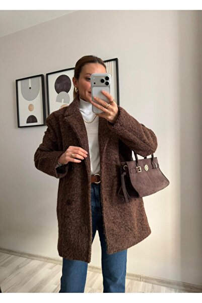 İNVİSUS Four Button Jacket - Oversized - Curly Plush