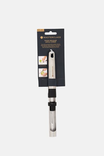 masterclass Stainless Steel Rapid Release Apple Corer, Silver