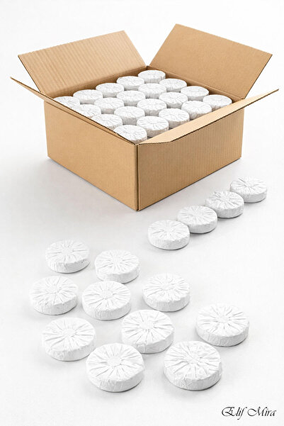 Elif Mira 500 Pieces 15g Mini Hotel Soap Wrapped in Paper Bouquet Round Guest...