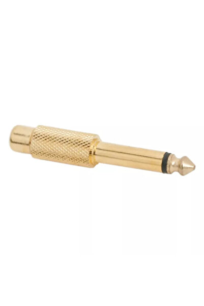 OEM RCA female to 6.35 JACK mono male gold-plated adapter