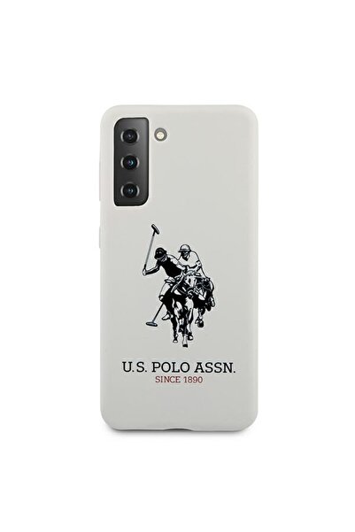 U.S. Polo Assn. U.S. Polo Silicone Case for Samsung Galaxy S21 - White