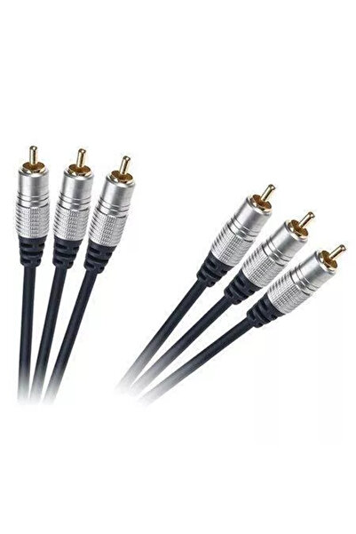 OEM Cable 3x RCA - 3x RCA 1.5m GOLD Professional