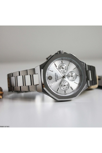 Reward Rwa147491 Men's Wristwatch with Steel Band