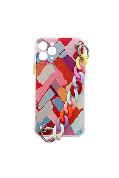 OEM Samsung Galaxy S21 Multicolor Chain Case with Enhanced Grip