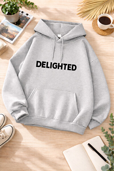 Pink Sky Unisex cu imprimeu cu glugă Swea tricou |   supradimensionat , Bumba...