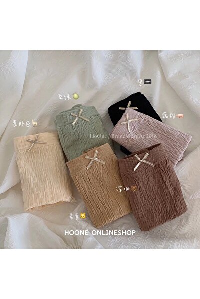 FridayIn 6 pairs of women's/girls seamless, breathable, antibacterial, mid-wa...