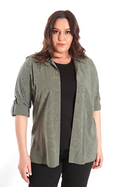 Metpoint Trend42plus Великий розмір Двокомпонентний комплект з малюнком хакі