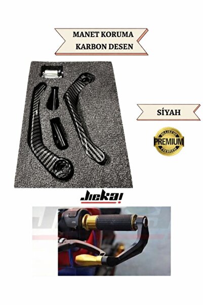 JK ARORA MAX T 150-125 UYUMLU ELCİK KORUMA MANET KORUMA KARBON DESEN SİYAH*M-93