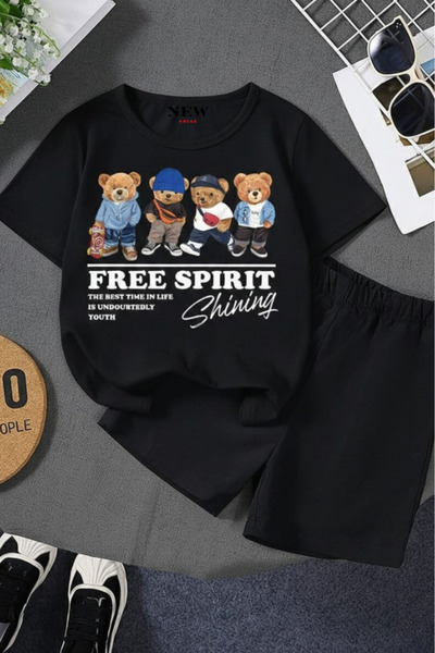 New Shine FREE SPIRIT IMPRIMAT UNISEX tricou