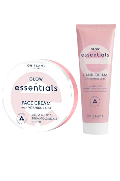 Oriflame Glow Essentials Cilt Bariyerini Koruyan E&b3 Vitaminli El &Yüz Kremi...