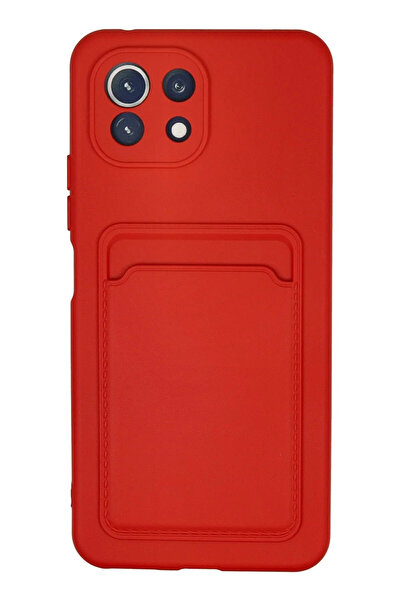 Hulyomer Hub حافظة هوليومر شاومي مي 11 لايت من السيليكون مع حامل بطاقات كيلفن...