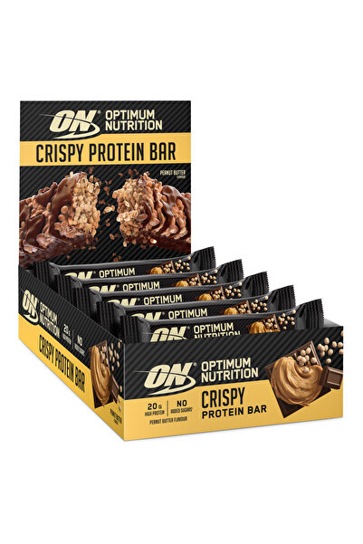 ON Optimum Nutrition ON protein bars peanut butter flavor, box of 10 bars x 65g