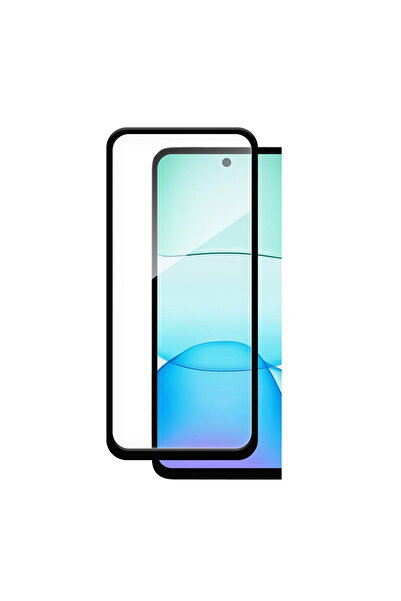 WOZINSKY Sticlă complet lipită pentru Xiaomi Redmi 13 - Neagră