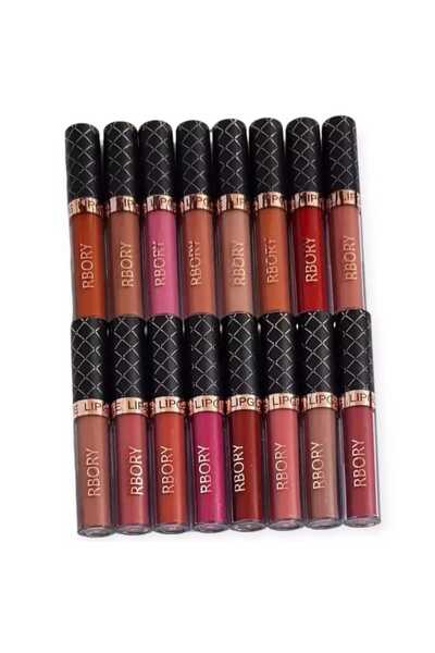 rbory Long-lasting matte liquid lipsticks, 16 colors