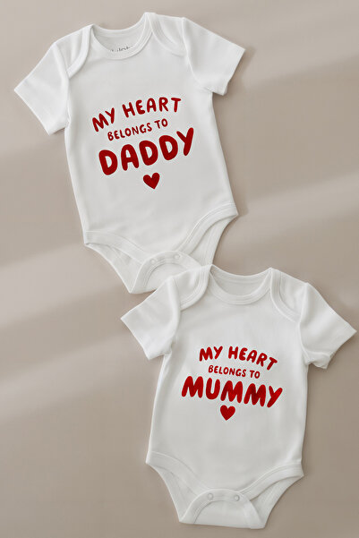 Lilabio 3 قطع من القطن العضوي بنسبة 100%، مطبوع قطعة بأكمام قصيرة للأطفال - ا...