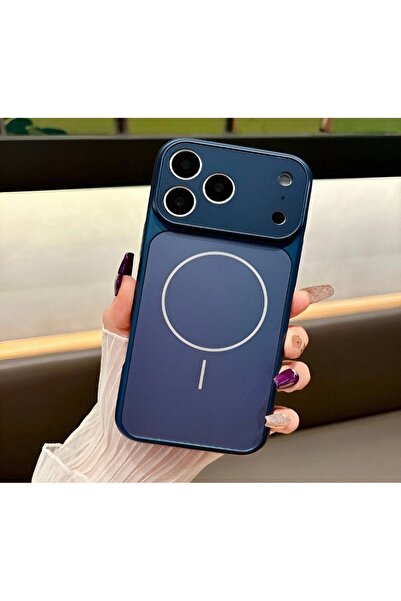 İPhone 16 Pro Max Uyumlu 17 Pro Max Görünümlü Magsafe Destekli Lens Korumalı Original Dönüşüm Kılıf