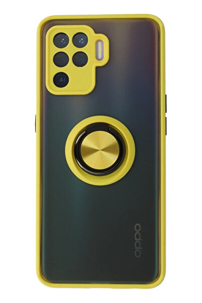 Hulyomer Hub غطاء سيليكون من هوليومر رينو 5 لايت مع حلقة مونتريال - أصفر 1185576