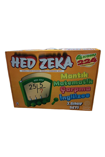 HOBİ HED ZEKA 2. SINIF 4 KONU 224 GÖREV KARTI EĞİTİM SETİ