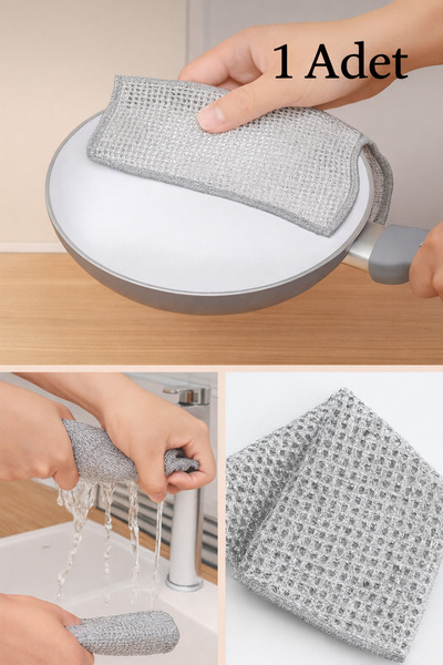 SYN AKSESUAR Tel Bulaşık Bezi Kir Sökücü ( 1 Adet )