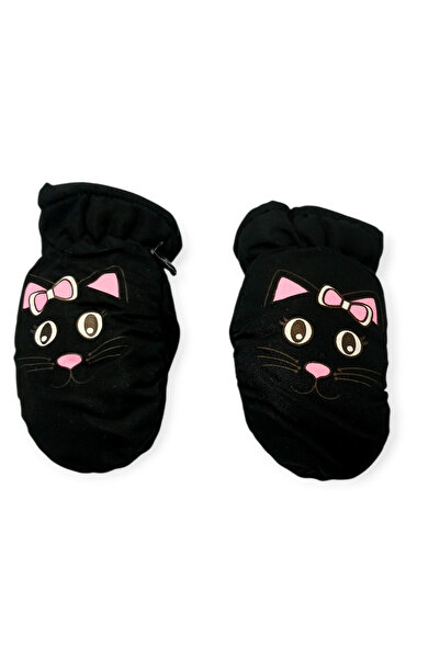 Mustran قفازات ثلج للأطفال من عمر 2-5 سنوات - مبطنة بالصوف من الداخل، عازلة ل...